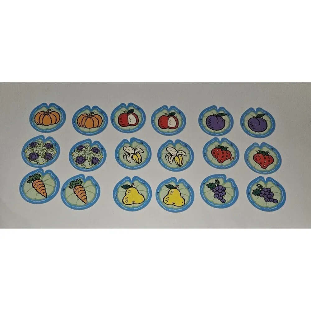VTG Fisher Price Games Turtle Picnic 1998 (Missing 1 Turtle, All Cards Included)